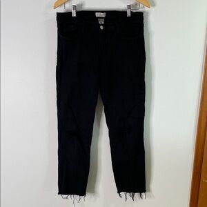 Judy Blue Distressed Black Jeans